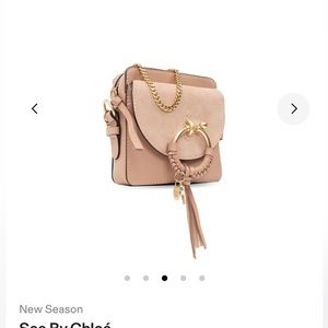See by Chloe Joan leather camera bag